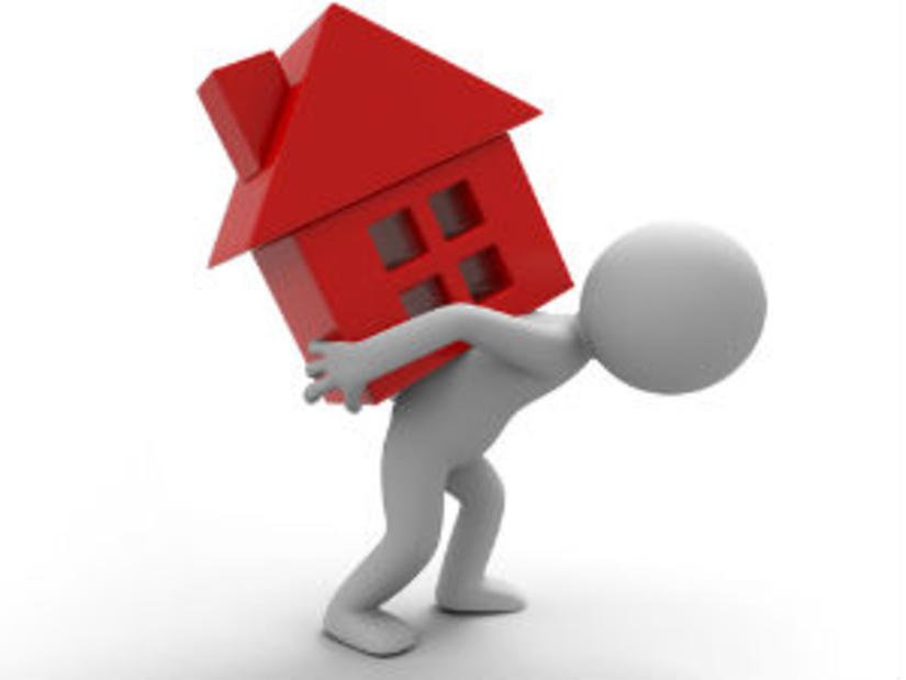El peso de la hipoteca con la casa a cuestas